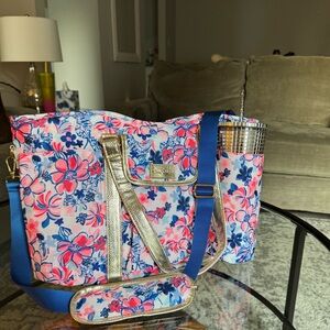 Lilly Pulitzer Beach Tote/Weekender bag